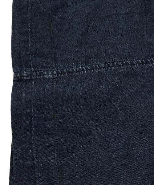 45rpm（45アールピーエム）45rpm (45アールピーエム) 藍染デニムスカート インディゴ サイズ:3の古着・服飾アイテム