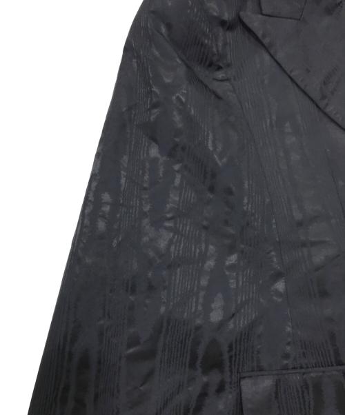 COMME des GARCONS HOMME PLUS（コムデギャルソンオムプリュス）COMME des GARCONS HOMME PLUS (コムデギャルソンオムプリュス) ジオメトリックダブルブレストジャケット ブラック サイズ:XSの古着・服飾アイテム