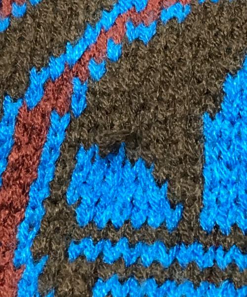 adidas（アディダス）adidas (アディダス) ニットカーディガン ネイビー サイズ:Lの古着・服飾アイテム
