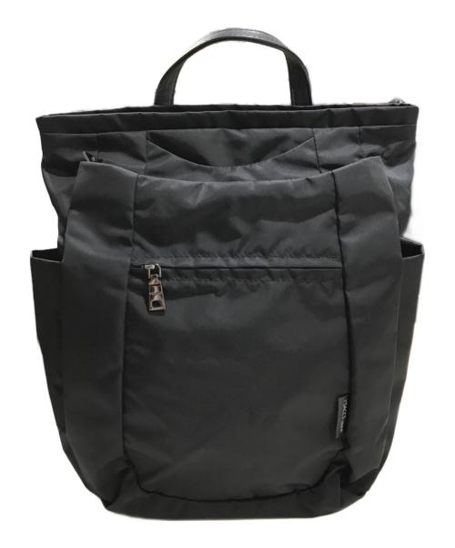 Y'SACCS（イザック）Y'SACCS (イザック) ２WAYリュック ブラックの古着・服飾アイテム