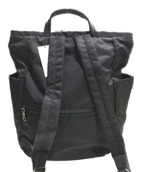 Y'SACCS（イザック）Y'SACCS (イザック) ２WAYリュック ブラックの古着・服飾アイテム