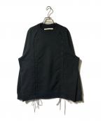 JOHN LAWRENCE SULLIVANジョン ローレンス サリバン）の古着「レースアップスウェット」｜ブラック