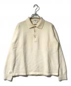 Yohji Yamamoto pour hommeヨウジヤマモト プールオム）の古着「ポロシャツ」｜ベージュ