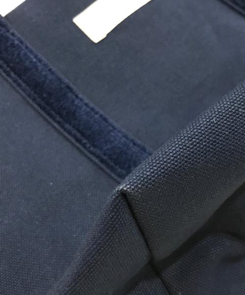 FEILER（フェイラー）FEILER (フェイラー) オールドテディ-ハンドバッグ ネイビーの古着・服飾アイテム