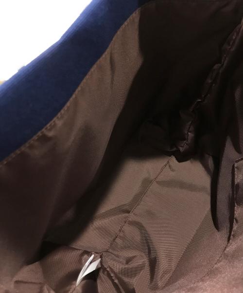 FEILER（フェイラー）FEILER (フェイラー) オールドテディ-ハンドバッグ ネイビーの古着・服飾アイテム