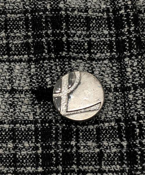 Yves Saint Laurent（イヴサンローラン）Yves Saint Laurent (イヴサンローラン) オールドツイードコート グレー サイズ:38の古着・服飾アイテム