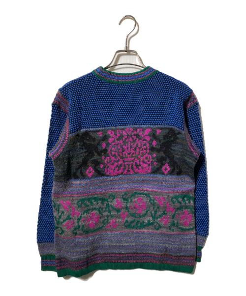 Yves Saint Laurent（イヴサンローラン）Yves Saint Laurent (イヴサンローラン) クルーネックニット マルチカラー サイズ:140の古着・服飾アイテム