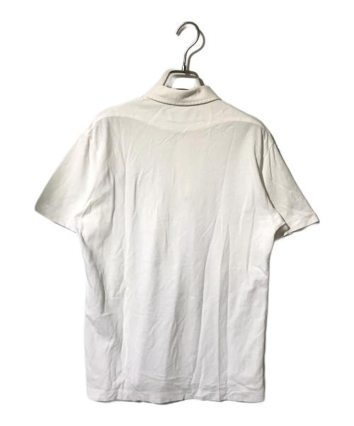 STONE ISLAND（ストーンアイランド）STONE ISLAND (ストーンアイランド) BDハーフスリーブポロシャツ ホワイト サイズ:Lの古着・服飾アイテム