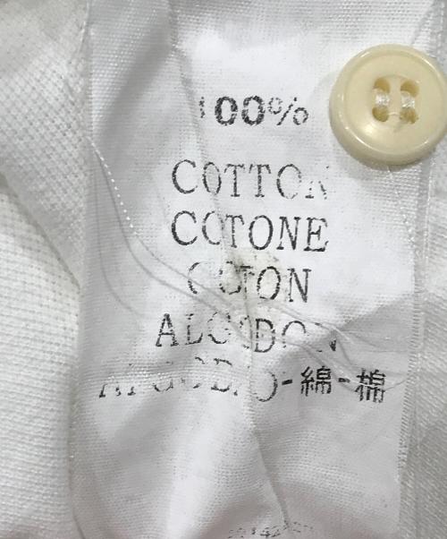 STONE ISLAND（ストーンアイランド）STONE ISLAND (ストーンアイランド) BDハーフスリーブポロシャツ ホワイト サイズ:Lの古着・服飾アイテム