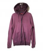C.P COMPANYシーピーカンパニー）の古着「Re-Colour-ジップアップフーディー」｜パープル