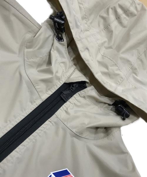 PLAY COMME des GARCONS（プレイコムデギャルソン）PLAY COMME des GARCONS (プレイコムデギャルソン) K-WAY (ケイウェイ) コラボアノラックパーカー ベージュ サイズ:XSの古着・服飾アイテム