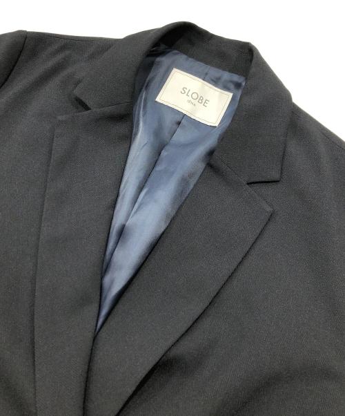 SLOBE IENA（スローブ イエナ）SLOBE IENA (スローブ イエナ) ウォッシャブルダブルブレストジャケット ネイビー サイズ:38の古着・服飾アイテム