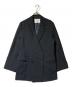 SLOBE IENA（スローブ イエナ）の古着「ウォッシャブルダブルブレストジャケット」｜ネイビー