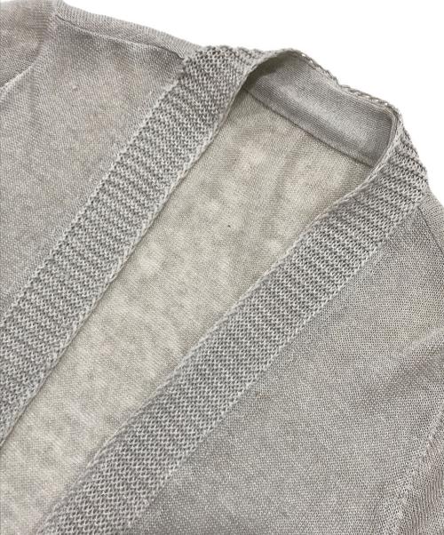 FOXEY（フォクシー）FOXEY (フォクシー) カスケードリブニットロングカーデ ベージュ サイズ:Fの古着・服飾アイテム