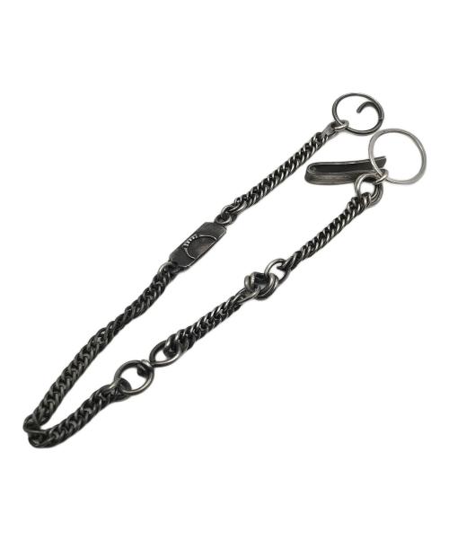 werkstatt munchen（ワークスタッドミュンヘン）werkstatt munchen (ワークスタッドミュンヘン) TOMORROW LAND (トゥモローランド) ウォレットチェーン シルバーの古着・服飾アイテム