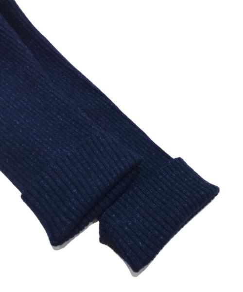 GAULTIER JEANS（ゴルチエジーンズ）GAULTIER JEANS (ゴルチエジーンズ) オールドデニム切替ニットパンツ インディゴ サイズ:Lの古着・服飾アイテム