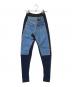 GAULTIER JEANS (ゴルチエジーンズ) オールドデニム切替ニットパンツ インディゴ サイズ:L：15000円