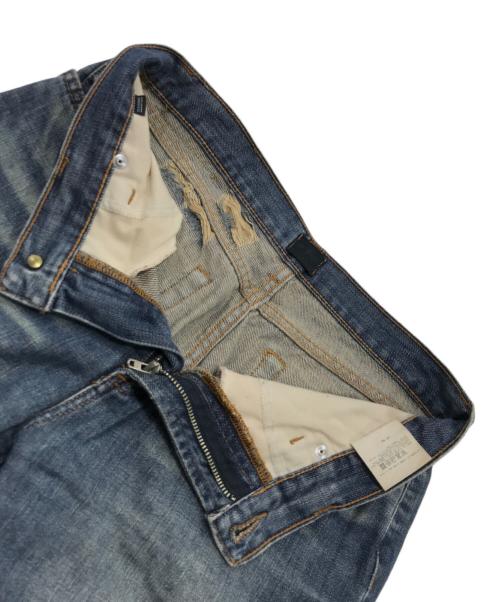 DOLCE & GABBANA（ドルチェ＆ガッバーナ）DOLCE & GABBANA (ドルチェ＆ガッバーナ) ダメージフレアデニムパンツ インディゴ サイズ:28の古着・服飾アイテム