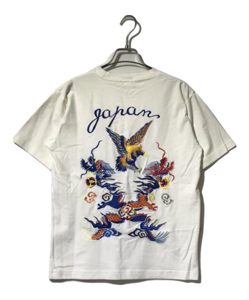 東洋エンタープライズ（トウヨウエンタープライズ）東洋エンタープライズ (トウヨウエンタープライズ) プリントTシャツ ホワイト サイズ:Sの古着・服飾アイテム