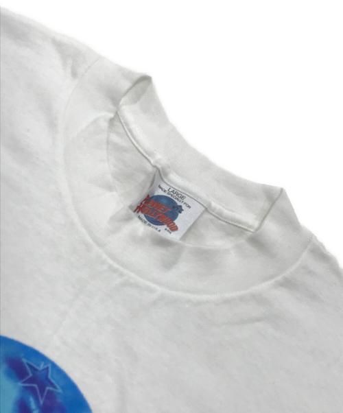PLANET HOLLYWOOD（プラネットハリウッド）PLANET HOLLYWOOD (プラネットハリウッド) プリントTシャツ ホワイト サイズ:Lの古着・服飾アイテム