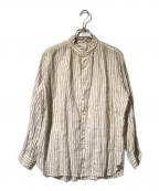 ichiイチ）の古着「リネンシャツ」｜ベージュ
