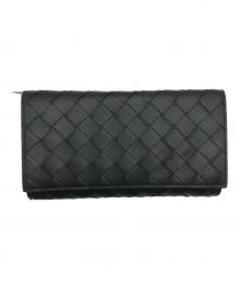 BOTTEGA VENETA（ボッテガベネタ）の古着「イントレチャートジップウォレット」