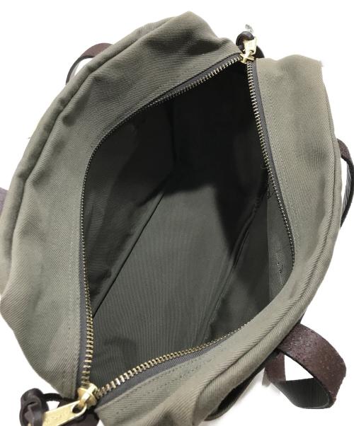 FILSON（フィルソン）FILSON (フィルソン) TOTE BAG WITH ZIPPER オリーブの古着・服飾アイテム
