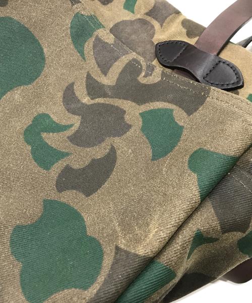 FILSON（フィルソン）FILSON (フィルソン) WAXED TOTE BAGU WITH ZIPPER カモフラの古着・服飾アイテム