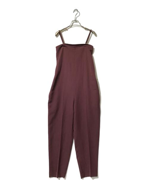 6(ROKU) BEAUTY&YOUTH（ロク ビューティーアンドユース）6(ROKU) BEAUTY&YOUTH (ロク ビューティーアンドユース) BUSTIER ALL IN ONE エンジ サイズ:36の古着・服飾アイテム