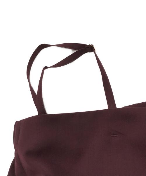 6(ROKU) BEAUTY&YOUTH（ロク ビューティーアンドユース）6(ROKU) BEAUTY&YOUTH (ロク ビューティーアンドユース) BUSTIER ALL IN ONE エンジ サイズ:36の古着・服飾アイテム