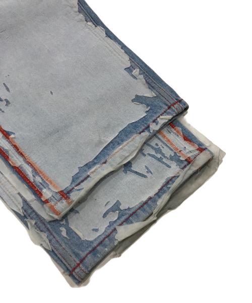 DIESEL（ディーゼル）DIESEL (ディーゼル) STRAIGHT FIT MID-RIZE LIGHTLY JEANS インディゴ サイズ:30の古着・服飾アイテム