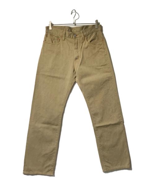 児島ジーンズ（コジマジーンズ）児島ジーンズ (コジマジーンズ) デニムパンツ カーキ サイズ:32の古着・服飾アイテム