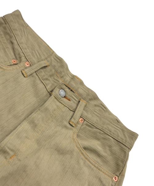 児島ジーンズ（コジマジーンズ）児島ジーンズ (コジマジーンズ) デニムパンツ カーキ サイズ:32の古着・服飾アイテム