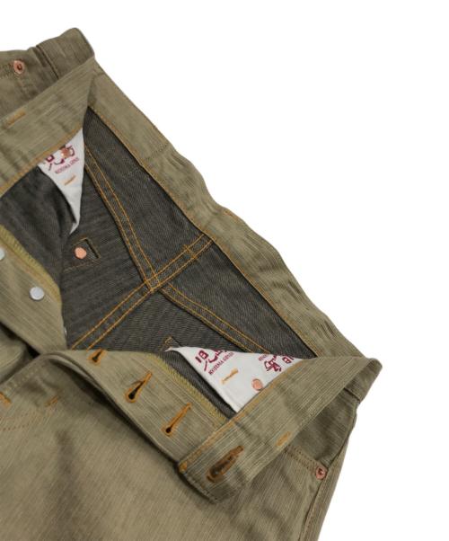 児島ジーンズ（コジマジーンズ）児島ジーンズ (コジマジーンズ) デニムパンツ カーキ サイズ:32の古着・服飾アイテム
