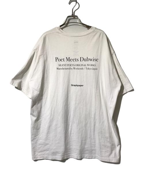 Graphpaper（グラフペーパー）Graphpaper (グラフペーパー) プリントカットソー ホワイト サイズ:Fの古着・服飾アイテム