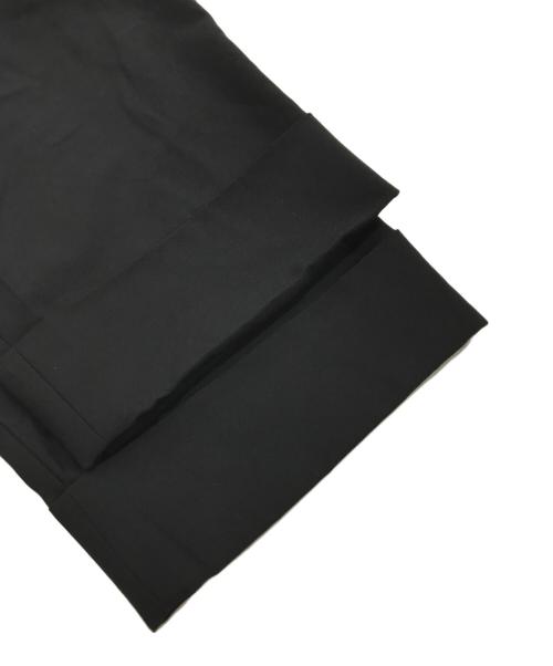 LAD MUSICIAN（ラッドミュージシャン）LAD MUSICIAN (ラッドミュージシャン) ウールワイドスラックス ブラック サイズ:44の古着・服飾アイテム