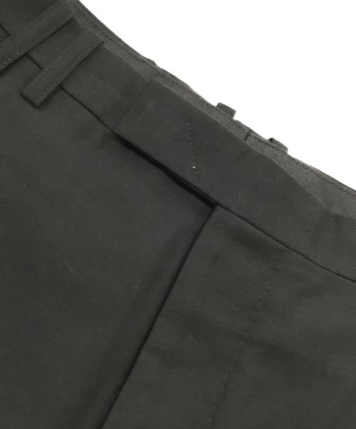 LAD MUSICIAN（ラッドミュージシャン）LAD MUSICIAN (ラッドミュージシャン) ウールワイドスラックス ブラック サイズ:44の古着・服飾アイテム