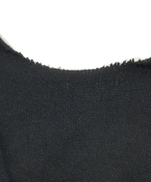 ISSEY MIYAKE FETE（イッセイミヤケフェット）ISSEY MIYAKE FETE (イッセイミヤケフェット) メッシュ切替ベスト ブラック サイズ:2の古着・服飾アイテム