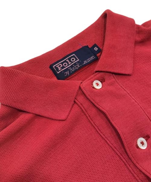 POLO RALPH LAUREN（ポロ・ラルフローレン）POLO RALPH LAUREN (ポロ・ラルフローレン) ポニー刺繍ポロシャツ レッド サイズ:Ｓの古着・服飾アイテム