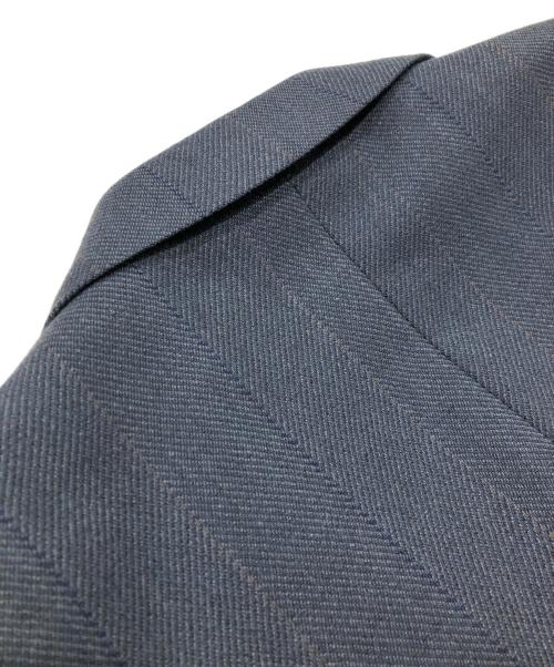 EMPORIO ARMANI（エンポリオ アルマーニ）EMPORIO ARMANI (エンポリオアルマーニ) ダブルブレストテーラードジャケット グレー サイズ:５２の古着・服飾アイテム