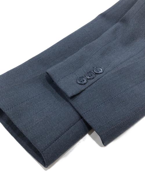 EMPORIO ARMANI（エンポリオ アルマーニ）EMPORIO ARMANI (エンポリオアルマーニ) ダブルブレストテーラードジャケット グレー サイズ:５２の古着・服飾アイテム