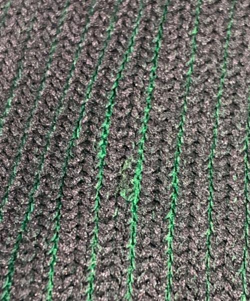 ISSEY MIYAKE MEN（イッセイミヤケメン）ISSEY MIYAKE MEN (イッセイミヤケメン) ビーニー ブラック×グリーンの古着・服飾アイテム