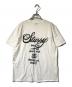 stussy (ステューシー) ロゴプリントｔシャツ ホワイト サイズ:Ｍ：5000円