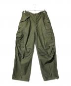 U'S NAVYユーエスネイビー）の古着「U.S.Marine Corps M-51 Field Trousers」｜グリーン