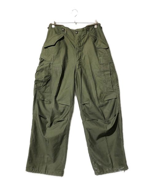 U'S NAVY（ユーエスネイビー）U'S NAVY (ユーエスネイビー) U.S.Marine Corps M-51 Field Trousers グリーン サイズ:R-SMALLの古着・服飾アイテム