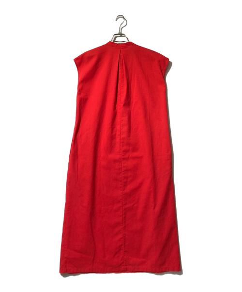 NOMBRE IMPAIR（ノンブルアンペール）NOMBRE IMPAIR (ノンブルアンペール) ノースリーブワンピース レッド サイズ:Fの古着・服飾アイテム