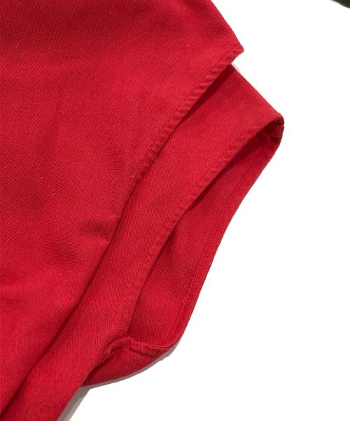 NOMBRE IMPAIR（ノンブルアンペール）NOMBRE IMPAIR (ノンブルアンペール) ノースリーブワンピース レッド サイズ:Fの古着・服飾アイテム