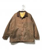 SUGAR CANEシュガーケーン）の古着「襟コーデュロイジャケット」｜ブラウン