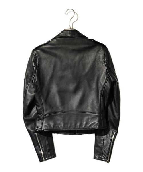SCHOTT BROS.（ショット）SCHOTT BROS. (ショットブロス) ワンスターダブルライダースジャケット/ラムレザージャケット ブラック サイズ:Sの古着・服飾アイテム