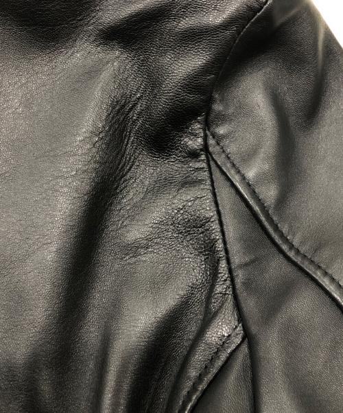 SCHOTT BROS.（ショット）SCHOTT BROS. (ショットブロス) ワンスターダブルライダースジャケット/ラムレザージャケット ブラック サイズ:Sの古着・服飾アイテム